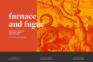 Screen capture of the landing page of Furnace and Fugue